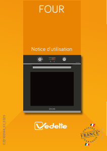 Mode d’emploi Vedette VOP2211B Four