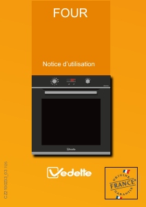 Mode d’emploi Vedette VOC4351B Four