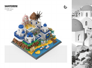 Manual Wange set 6230 Architecture Santorini
