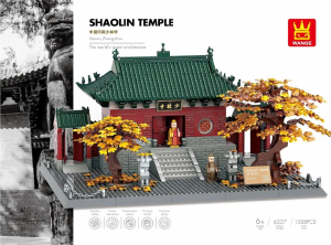 Manual Wange set 6227 Architecture Shaolin temple