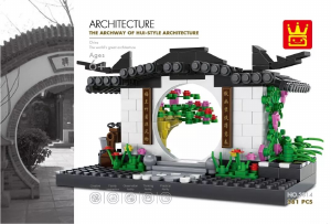 Manual Wange set 3314 Architecture Archway of Hui-style architecture