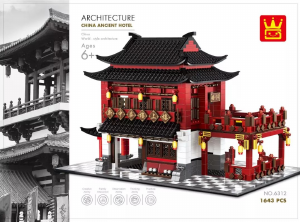 Manual Wange set 6312 Architecture Ancient Chinese hotel