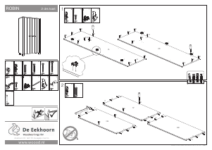 Handleiding Woood Robin Kledingkast