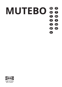 Manual de uso IKEA MUTEBO Horno