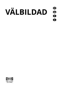 Mode d’emploi IKEA VÄLBILDAD Table de cuisson