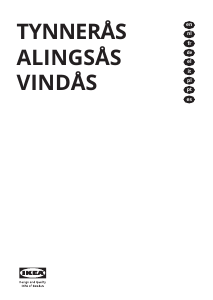 Handleiding IKEA VINDÅS Koel-vries combinatie