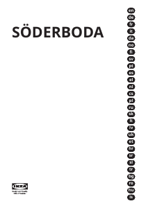Manual IKEA SÖDERBODA Máquina de lavar louça