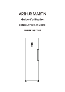 Bruksanvisning Arthur Martin AMUFF1282XNF Frys