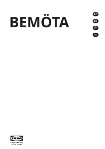 Mode d’emploi IKEA BEMÖTA Hotte aspirante