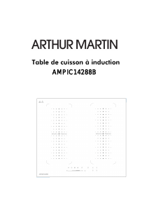 Bruksanvisning Arthur Martin AMPIC14288B Häll