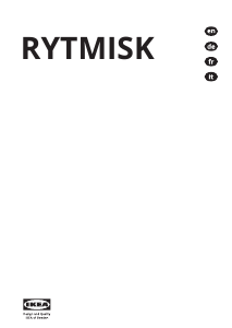 Handleiding IKEA RYTMISK Afzuigkap