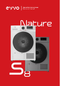 Bruksanvisning EVVO S8X D Nature Torktumlare