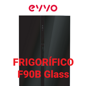 Manual de uso EVVO F90B GLASS Frigorífico combinado