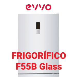 Manual de uso EVVO F55B Glass Frigorífico combinado