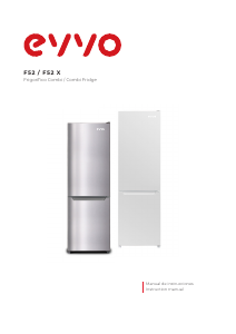 Bruksanvisning EVVO F52 Kyl-frys