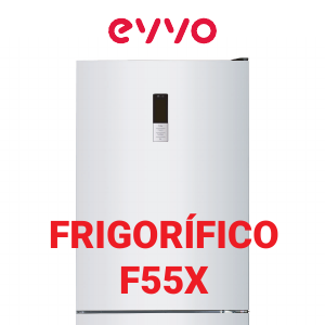 Manual de uso EVVO F55X Frigorífico combinado