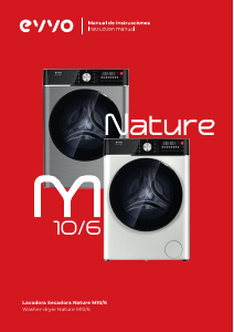 Bruksanvisning EVVO Nature M10/6 Kombinerad tvätt-tork