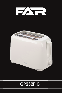 Mode d’emploi FAR GP232F G Grille pain