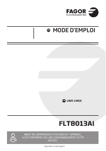 Mode d’emploi Fagor FLT8013AI Lave-linge
