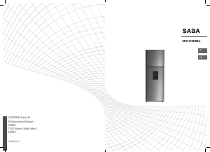 Manual SABA DP3417NFWDIL Fridge-Freezer