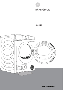 Käyttöohje Gorenje DPE82 Kuivausrumpu