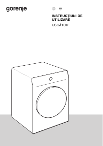 Manual Gorenje D2NE83/GN Uscător