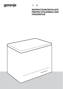 Manual Gorenje FH35DW Congelator