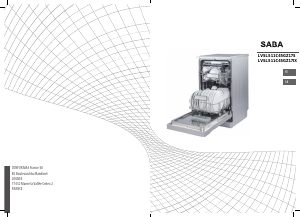 Manual SABA LVSLS11C45GZ17IX Dishwasher