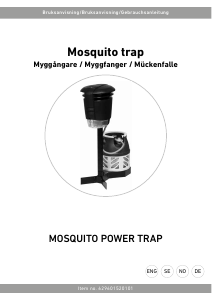 Bruksanvisning Rusta 629601520101 Mosquito Trap Elektronisk skadedjursbekämpning
