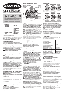 Handleiding Ronstan Clear Start Sporthorloge