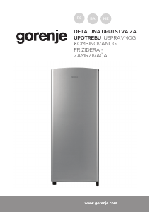 Priručnik Gorenje RB413EPS4 Hladnjak