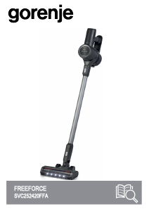 Manual Gorenje SVC252420FFA FreeForce Vacuum Cleaner