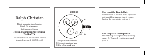 Manual Ralph Christian Eclipse Watch