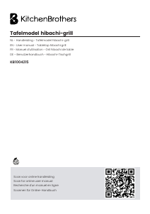 Manual KitchenBrothers KB1004215 Barbecue