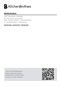 Mode d’emploi KitchenBrothers KB1004188 Bouilloire