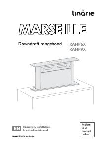Manual Linärie RAHP6X Marseille Cooker Hood