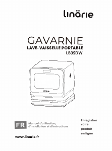 Bruksanvisning Linärie LB3WDW Gavernie Diskmaskin