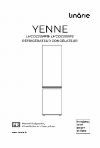 Bruksanvisning Linärie LKCO310NFBK Yenne Kyl-frys