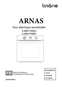 Manual Linärie LABO73MX2 Arnas Oven