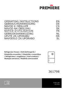 Manual Premiere 361798 Fridge-Freezer