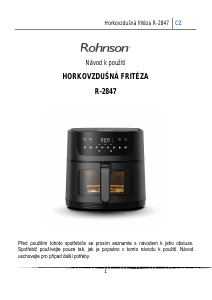 Manuál Rohnson R-2847 Fritéza