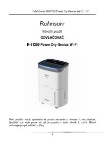 Manuál Rohnson R-91250 Vysoušeč