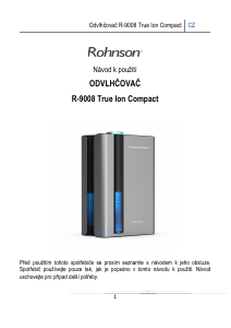 Manuál Rohnson R-9008 Vysoušeč
