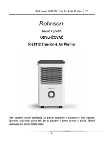 Manuál Rohnson R-91312 Vysoušeč