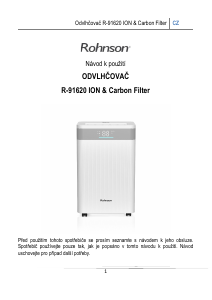 Manuál Rohnson R-91620 Vysoušeč