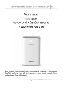 Manuál Rohnson R-91020 Vysoušeč