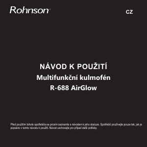 Manuál Rohnson R-688 Vlasová kulma