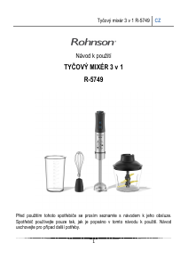 Manuál Rohnson R-5749 Ruční mixér