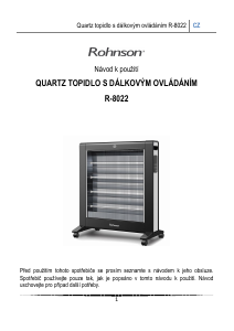 Manuál Rohnson R-8022 Topení