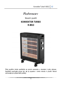 Manuál Rohnson R-8013 Topení